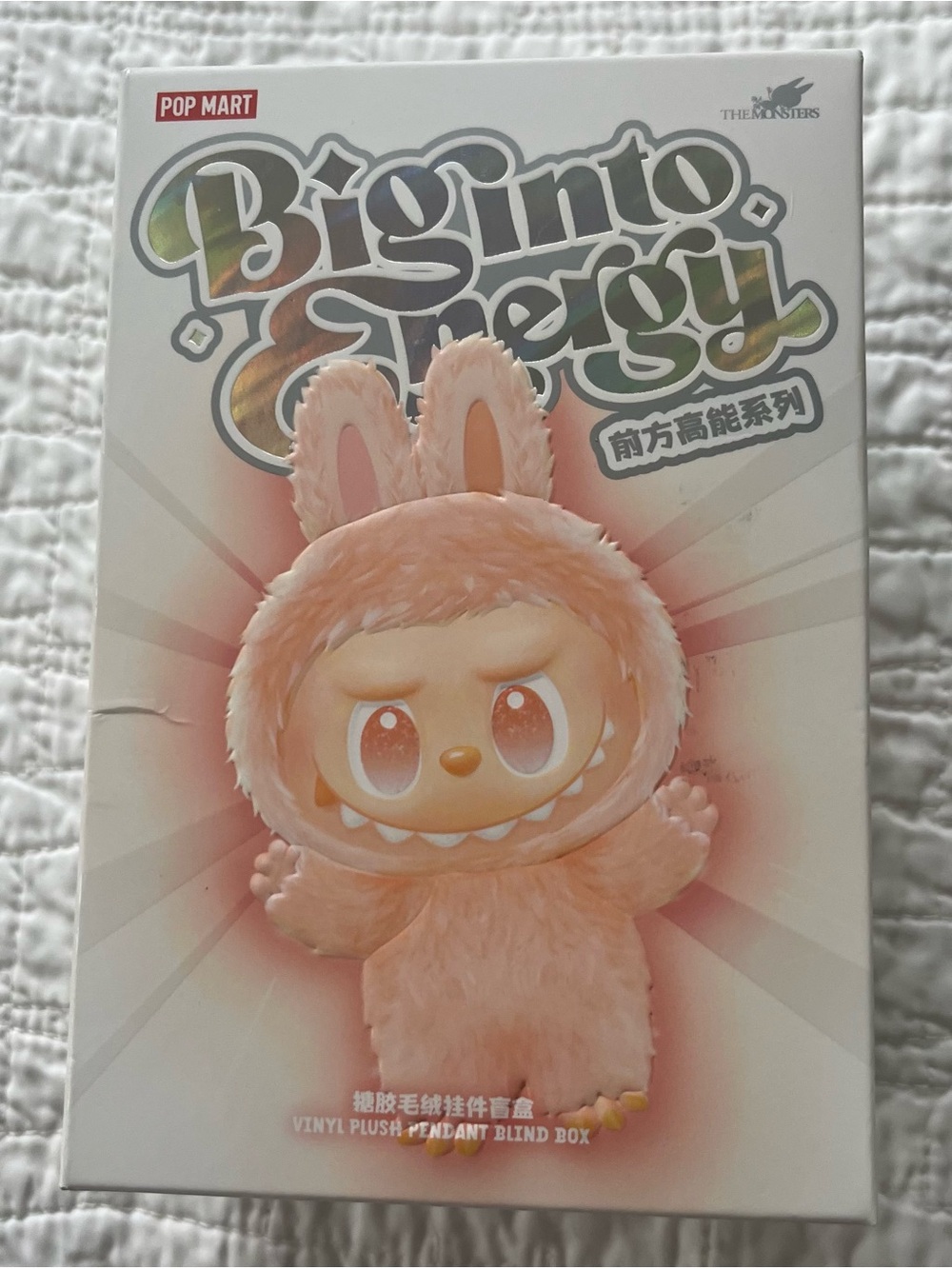 Pop Mart Labubu Big into Energy Plush Blind Box